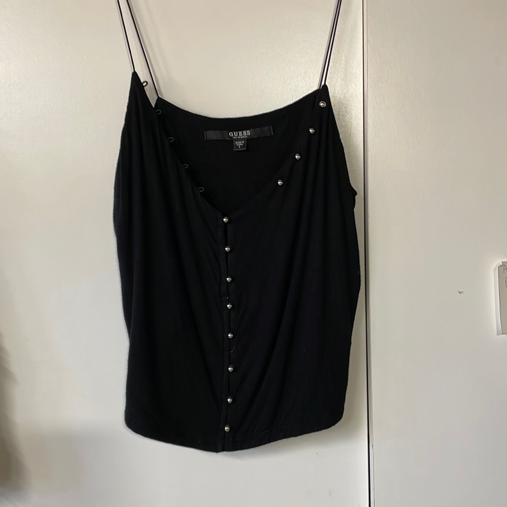 Guess black tank large